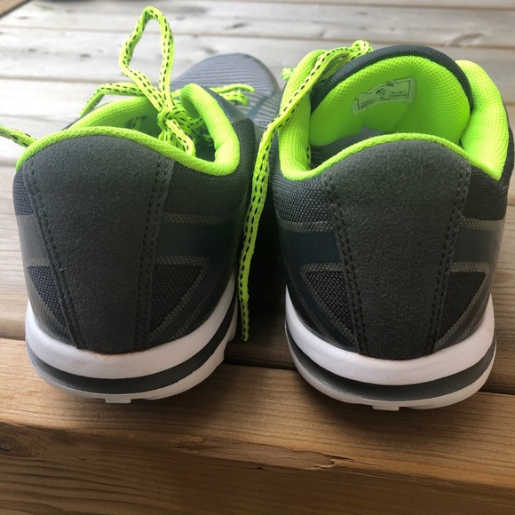 Women's 9.5 Propet Active Walking Shoes Billie W5100  Grey Lime Green Running - Picture 5 of 10